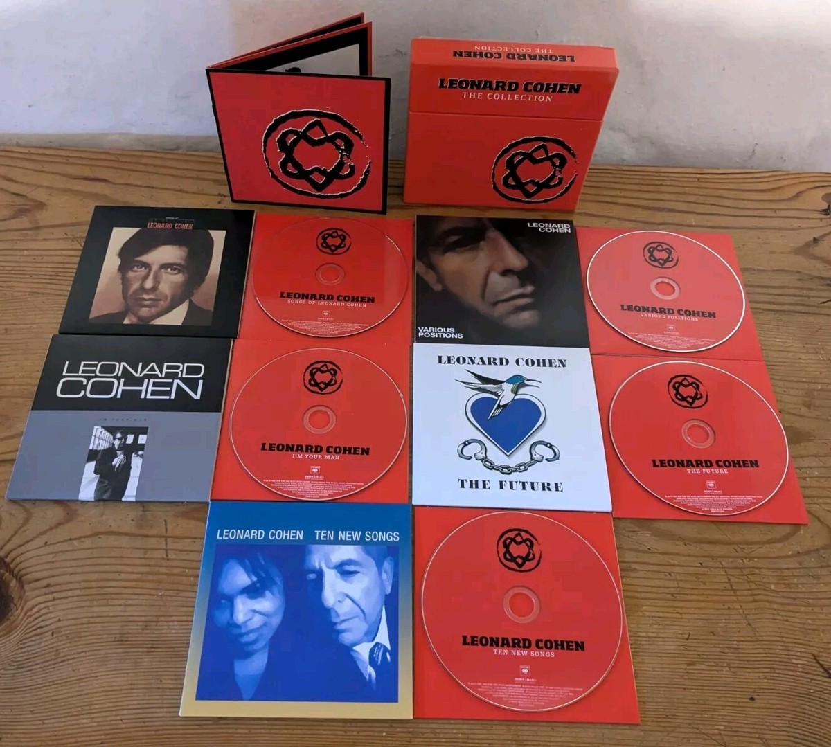LEONARD COHEN スタジオアルバムコレクション Leonard Cohen – The Complete Studio Albums Collection – Box