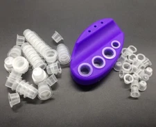 Microblading Silicone Pigment Ink Cup Machine Permanent Makeup Tattoo Pen Holder