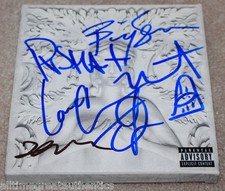 KANYE WEST SIGNED G.O.O.D MUSIC CRUEL SUMMER CD COVER w/COA X5 2 CHAINZ BIG SEAN