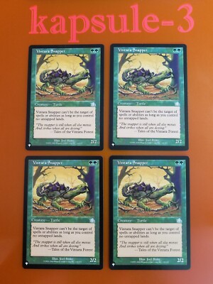 4x Vintara Snapper | The List | Prophecy | MTG Magic Cards