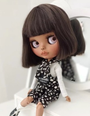 BLYTHE DOLL Artist doll Ms Panda CUSTOM OOAK designer outfit