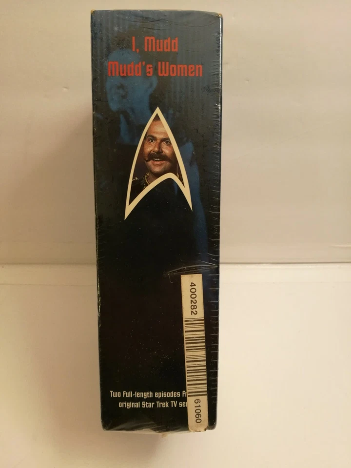 1996 Star Trek - The Next Generation - 2 VHS Tapes - The Mudd Pack Sealed - Image 2 of 3