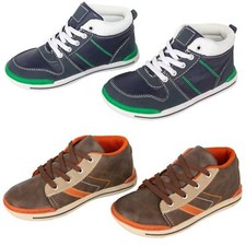 Boys Sneakers Shoes Casual Shoes Loafers Green/Blue Size 29