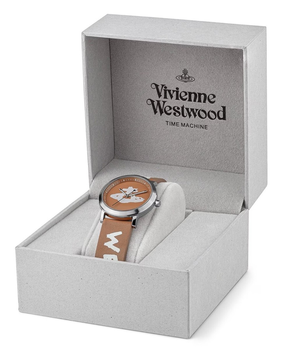 VIVIENNE WESTWOOD LADBROKE ORB LOGO 35mm QUARTZ WATCH