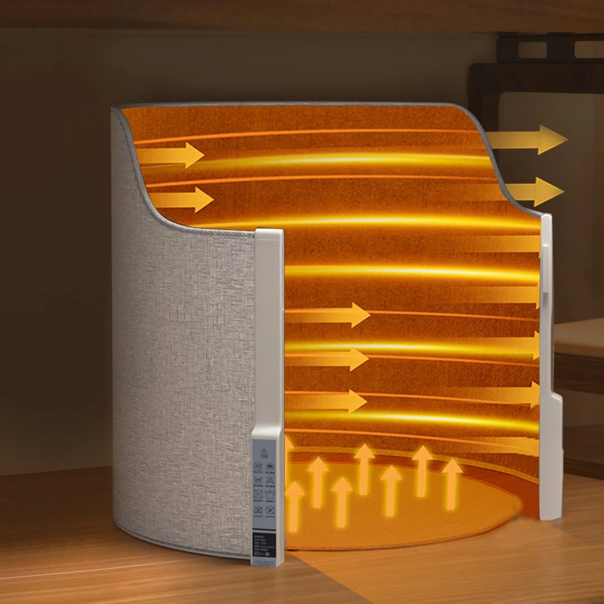 Foot Warmer under Desk Heater, Portable Space Heater for Office under Desk  Quiet | eBay