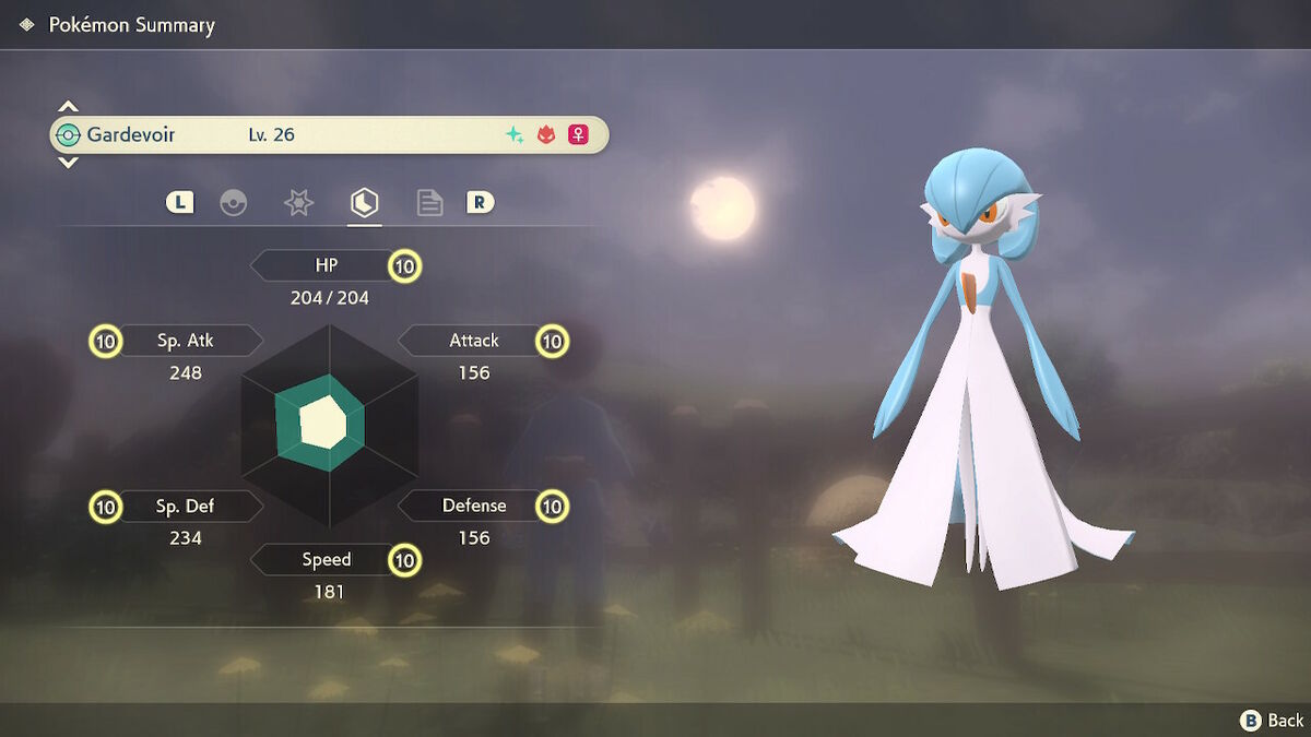 GARDEVOIR ALPHA SHINY STARTER 🌟 Pokemon Legends: Arceus | EV Trained