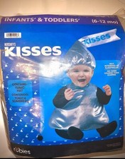 Hershey's Kisses Baby Infant Costume Size 6-12 Months Hershey Tunic Hat 2-Pc Set