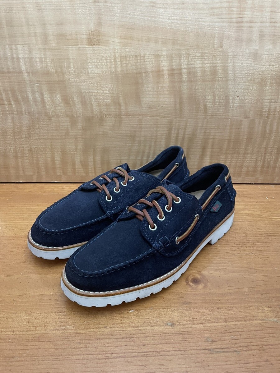 GH BASS - 9 US MENS - Mens Ranger Camp Moc Suede - Navy | eBay display picture 3