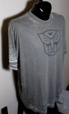 Camiseta manga corta TRANS FORMERS color topo envejecido talla 2XL