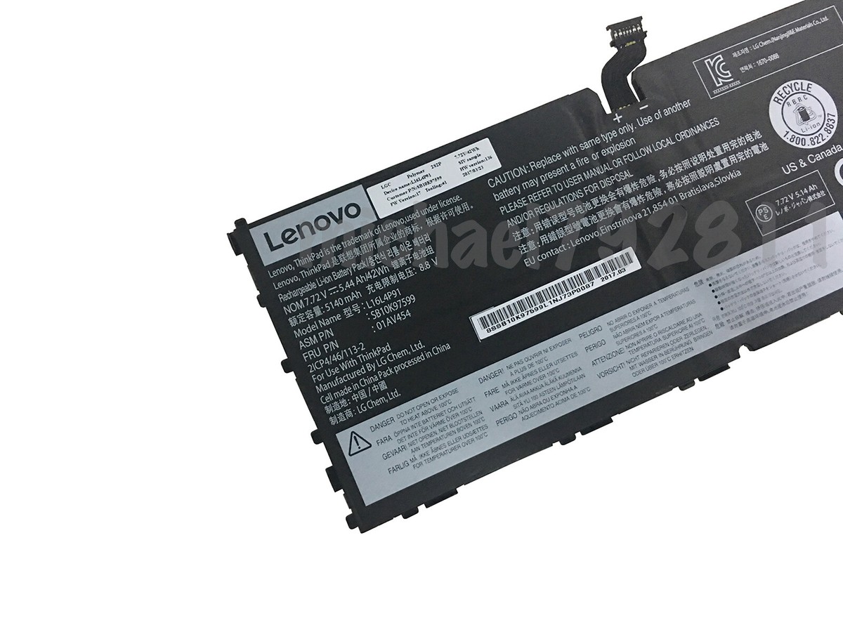 Lenovo thinkpad x1 tablet gen2 バッテリー 91% ThinkPad Yoga 純正新品 Lenovo X13 Gen2 Gen3 等用 バッテリー