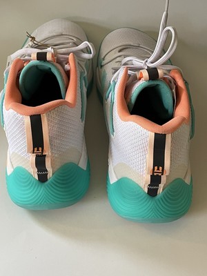 adidas Harden Vol. 6 James The Bahamas White Aqua Men display picture 3