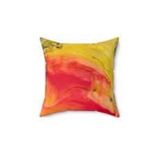 Spun Polyester Square Pillow