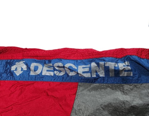 Vintage Descente Racing Team Ski Jacket Coat Red Blue Multi Color Hood Mens XL - Picture 4 of 10