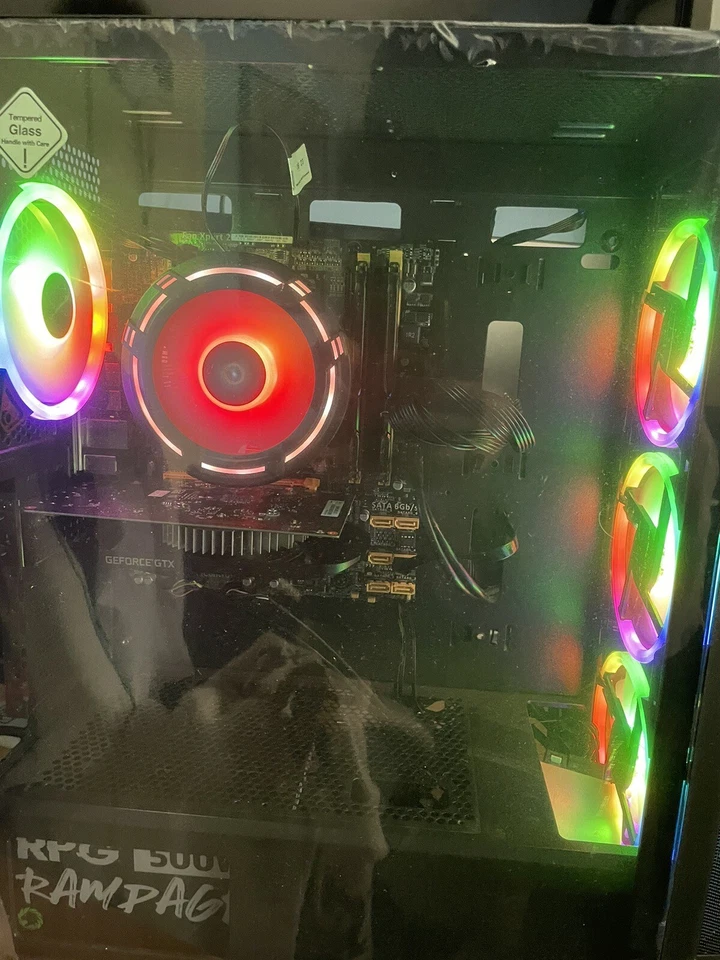INCREDIBLE RGB GAMING PC - INTEL i7 CPU - Nvidia 1650 GPU - 16GB RAM - Image 2 of 4