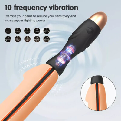 Long Urethral Penis Plug Vibrator Stimulation Prostate Massager Men Sex Toy  Male | eBay