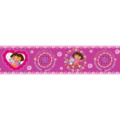 Dora the Explorer Peel & Stick Wallpaper Border NS026442 | eBay