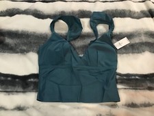 Old navy XS bathing suit top new with tags green