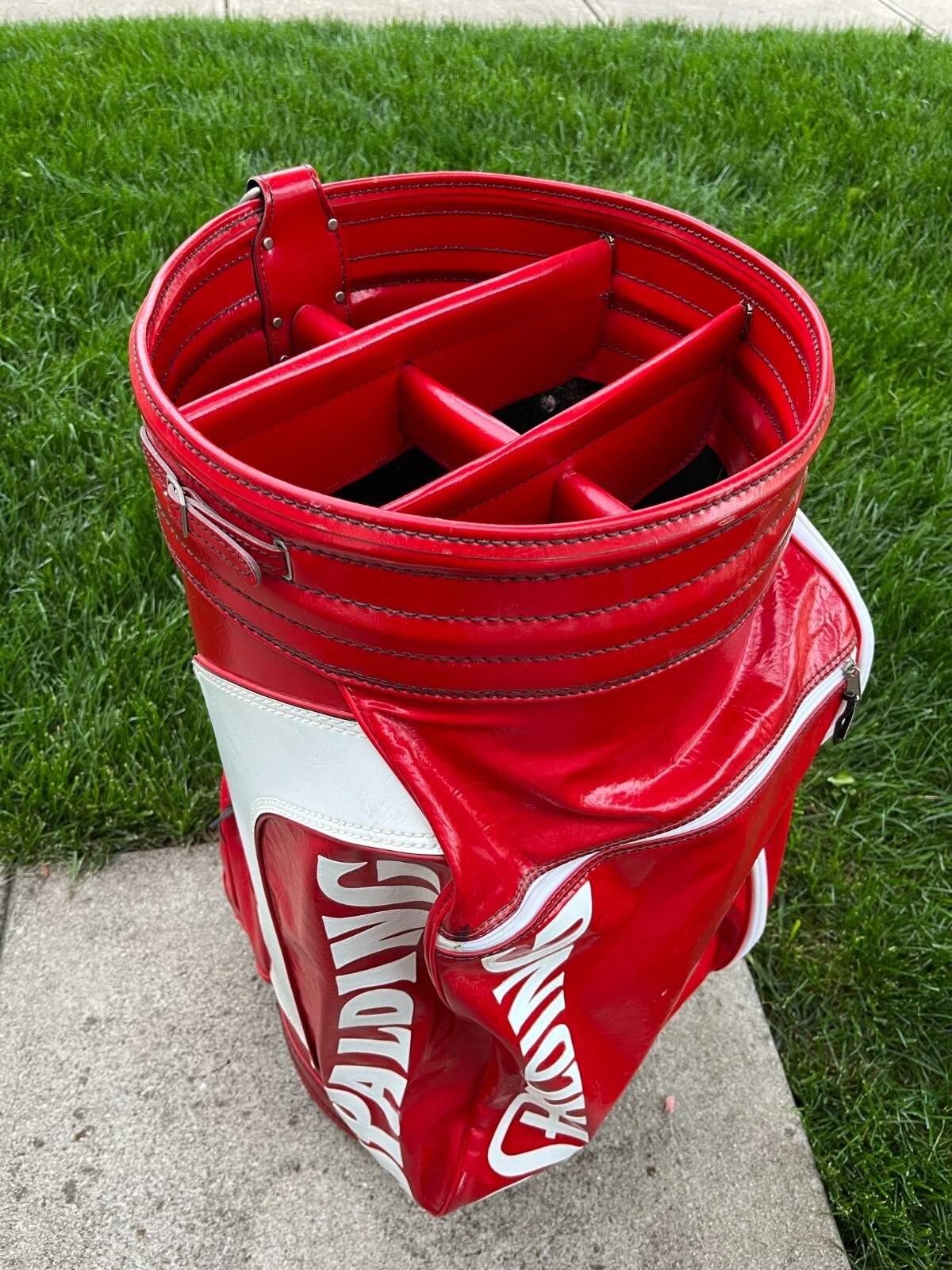 Spalding Golf Shop Oversized Club Holder / Display Bag eBay