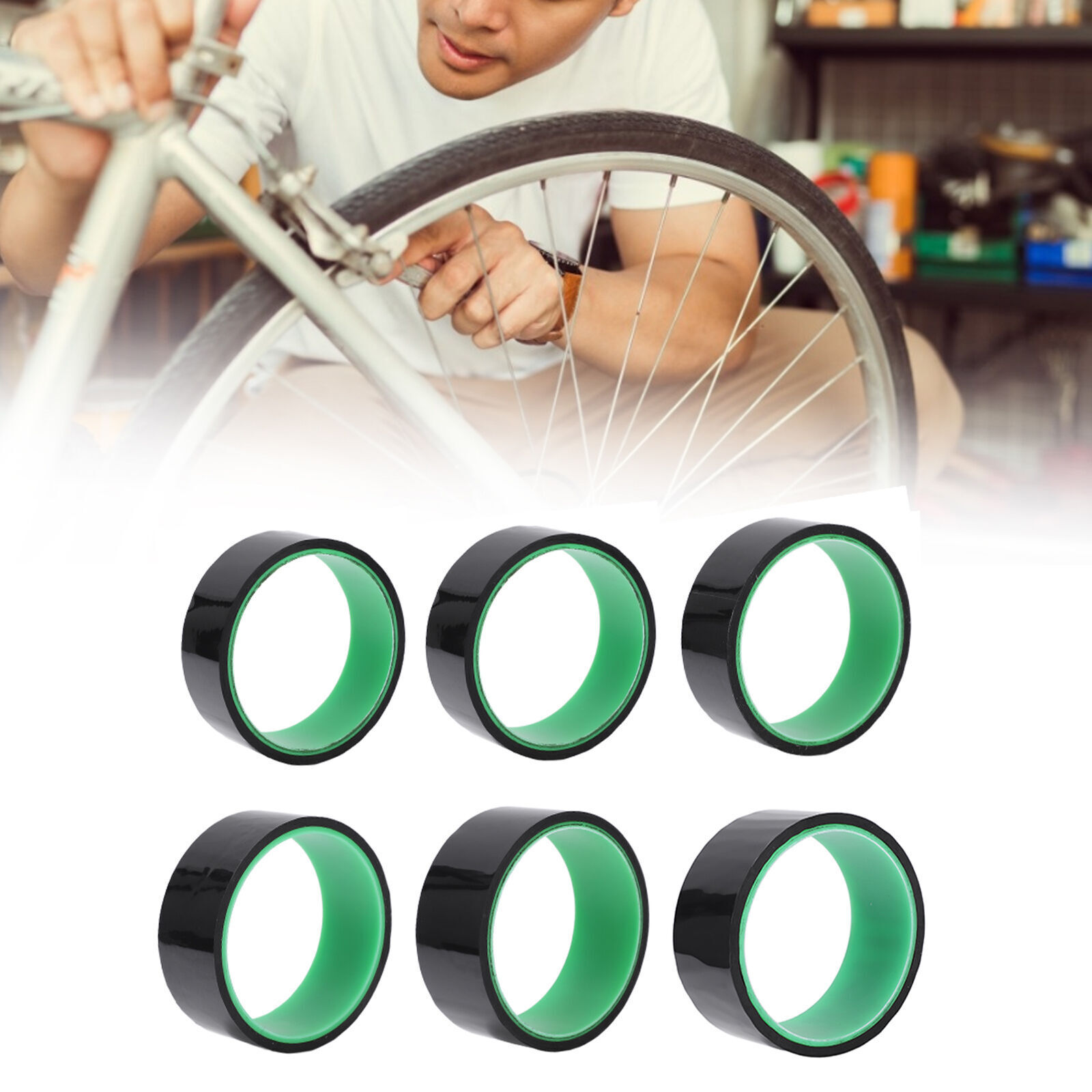 BOLANY Tubeless Bicycle Tire Sealant Rim Tape Vacuum Ring Lining Belt