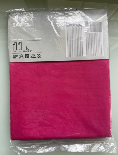 Paneles de cortina a rayas con ojal texturizado objetivo IKEA blanco MATILDA MILDRID - Imagen 128 de 162