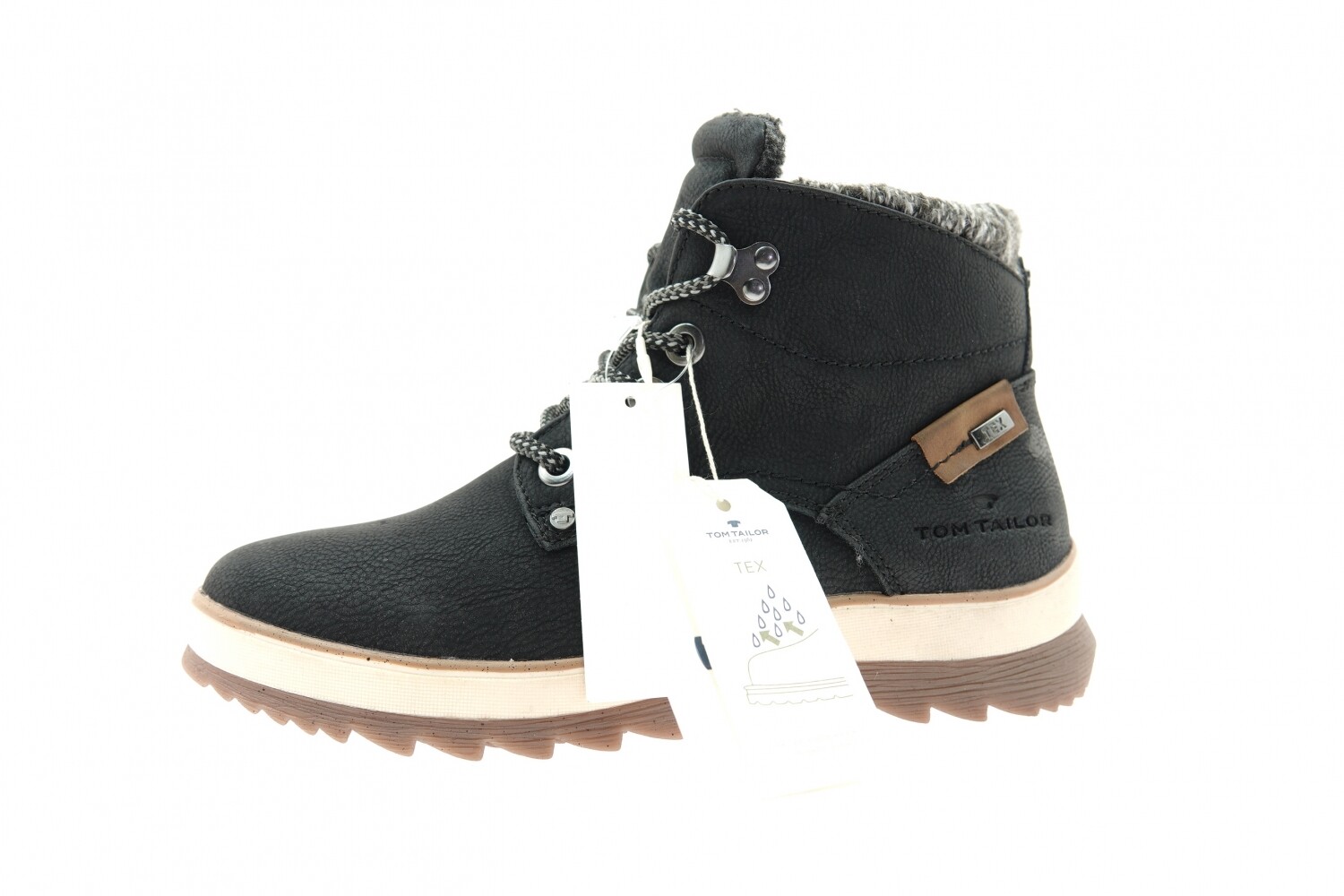 Теплые кожаные сапоги TOM TAILOR Damen Schuhe Stiefeletten Winterstiefeletten Gr 37 15390₽