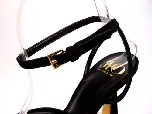 NEW! JLO by Jennifer Lopez Womens Torrie Black Pumps Ankle Strap Heels Size 9.5 - Picture 10 of 14