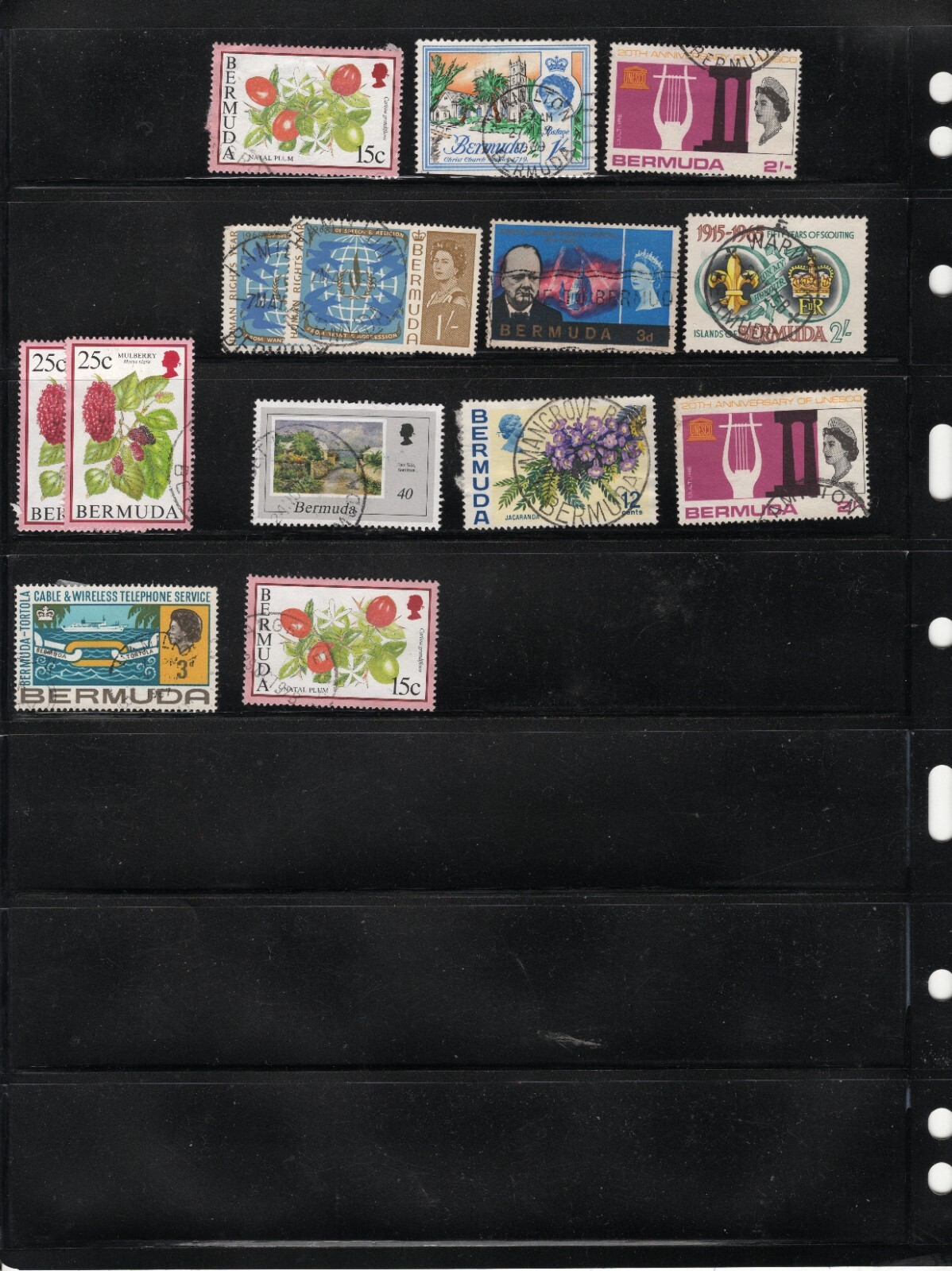 BERMUDA STAMPS Nice selection Unchecked Unsorted 4007 eBay