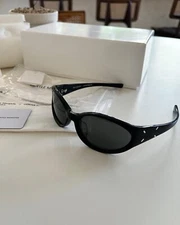 Gentle Monster Maison Margiela MM104 Black Black MM104-01 | CBP Form Required