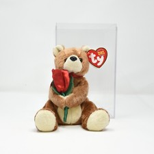 The Beanie Babies Collection Brown White Always Birthday Bear February 14 2004