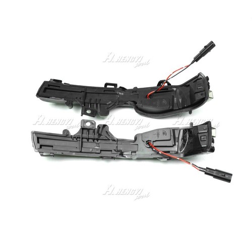 2x Smoked Sequential Side Mirror Lamp Turn Signal Light For Lexus IS 2021-2025 - Picture 7 of 9