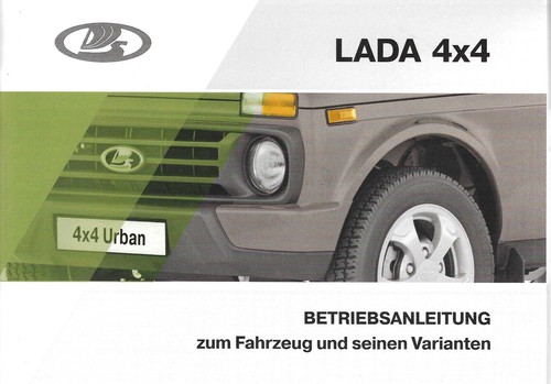 LADA 4x4 Urban Bedienungsanleitung 2018 Betriebsanleitung Handbuch Bordbuch BA - 第 1/3 張圖片