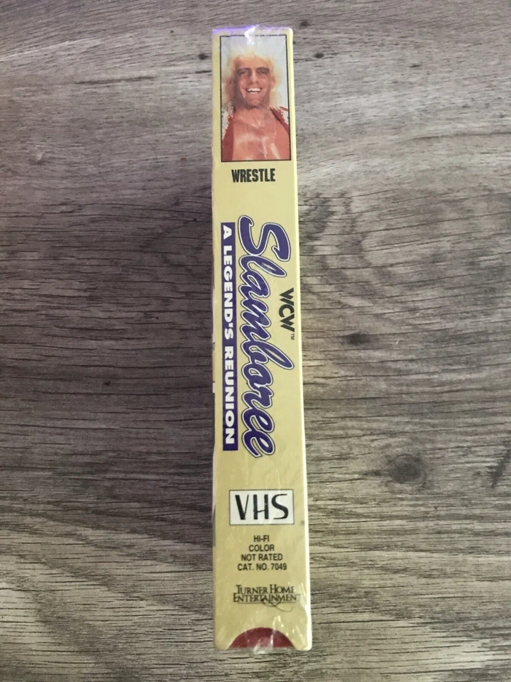 NEW SEALED WCW SLAMBOREE A LEGENDS REUNION 1993 VHS TAPE NWA AWA WWE WWF - Image 4 of 4