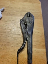 Vintage TRU-CUT 9in. Clamping/Locking Pliers -  Release Lever -  USA Made