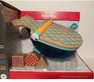 fisher price hungry humpback shape sorter