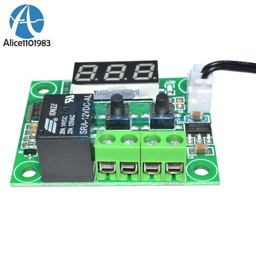 DC12V Red W1209 Digital thermostat Temperature Controler -50-110°C + Sensor - Picture 7 of 12