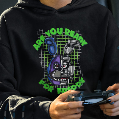 Halloween Hase Animatronic Hoodie - Freddy & Friends Spiel Film Geschenk Geschenk