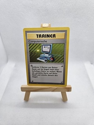 Pokémon Karte Computersuche 71/102  Selten Base Set Deutsch Original Pokemon top