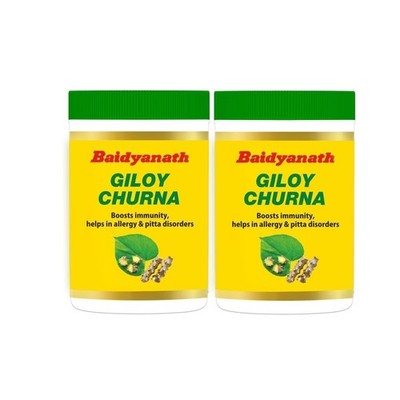 Baidyanath Guduchi (Giloy) Churna Helps Boost Immunity 100gm (pack of 2)