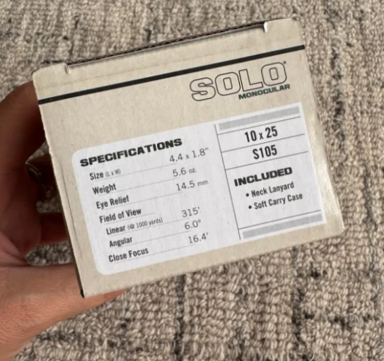 Vortex Optics - Monocular 10x25 Foto 2 de 3