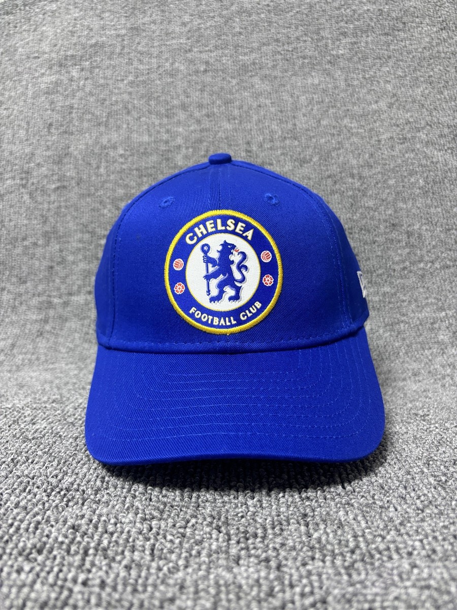 New Era Chelsea FC 9FORTY Essential Kids Junior Snapback Hat Royal Blue Cap