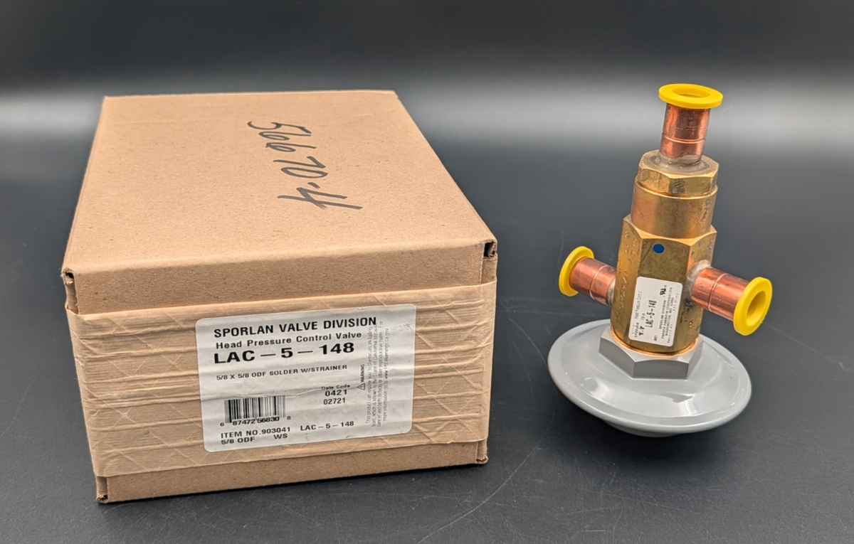 Sporlan LAC-5-148 Head Pressure Control Valve - New | eBay