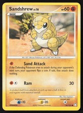 Sandshrew 96/123 Common Mysterious Treasures Pokemon Damaged on eBay