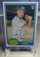 2023 Topps Archives - 1981 Fan Favorite Autographs Conner Capel #81FF-CC (AU,...
