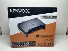 KENWOOD KAC-314-4-Channel Concert Series Car Stereo Amplifier w/50W x 4 4ohms