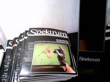 Konvolut: 12 Zeitschriften Spektrum der Wisse...