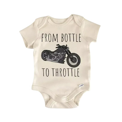 Motorcycle Newborn Baby Onesie  Bodysuit