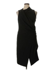 Halston Heritage Women Black Cocktail Dress 14