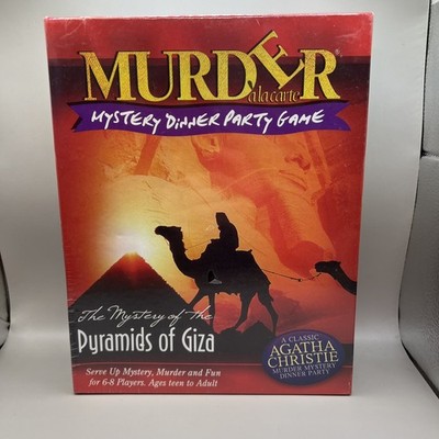 Mord à la Carte, Pyramiden von Gizeh, Mystery Dinner Party Spiel. NEU & VERSIEGELT