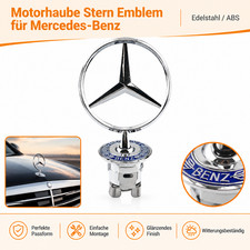 Stern Zieremblem A2108800186 für Mercedes W176 W212 Front Emblem Motorhaube Auto Stern Zieremblem A2108800186 für Mercedes W176 W212 Front Emblem Motorhaube Auto