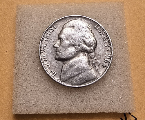 Extremely RARE!! 1964 D Jefferson Nickel - Error Coin - Picture 1 of 12